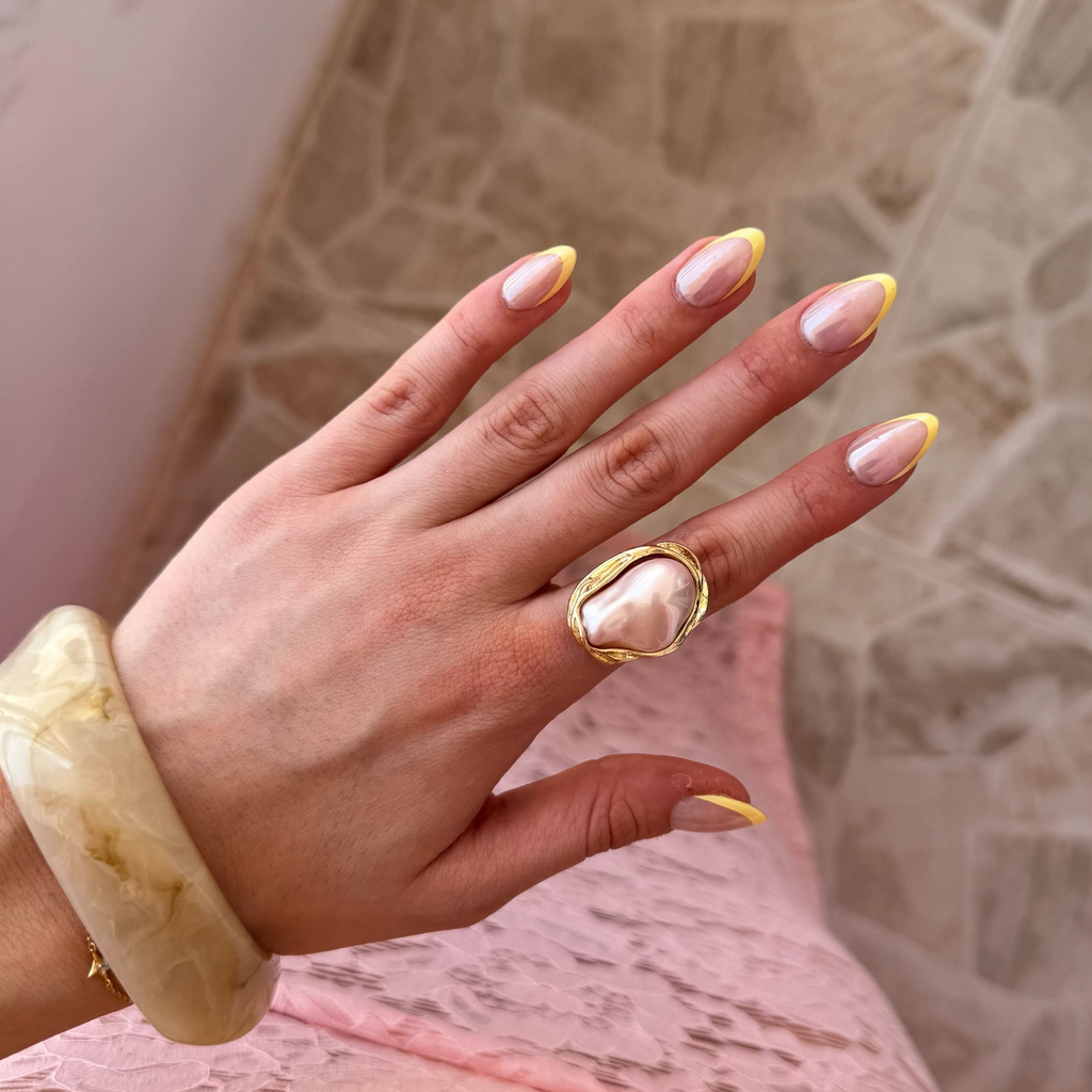 Lemon Sugar - Press On Nails