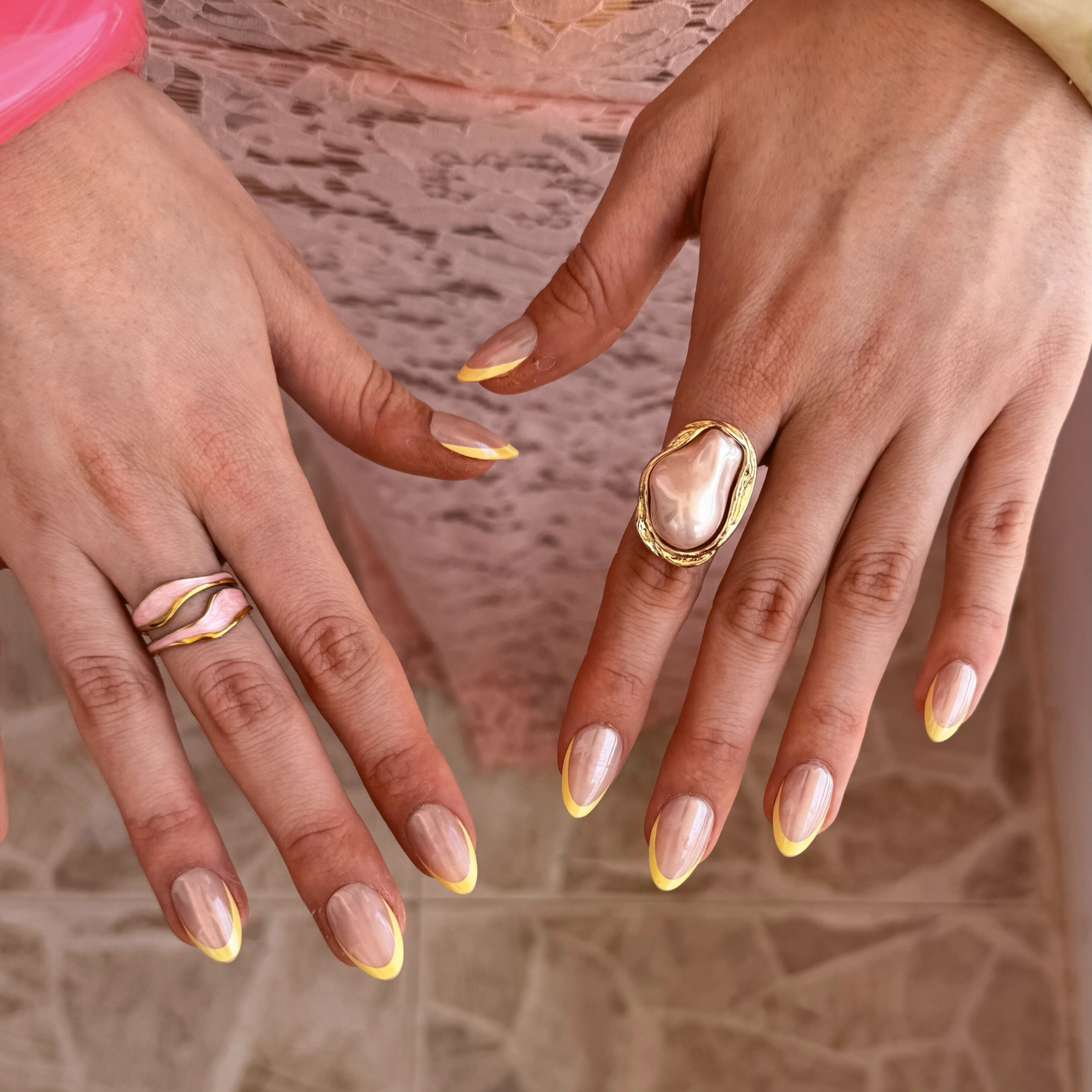 Lemon Sugar - Press On Nails