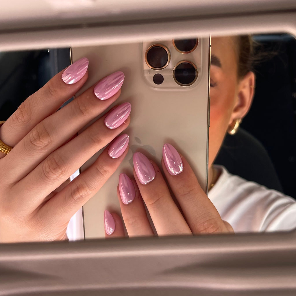 Rose Quartz - Press On Nails