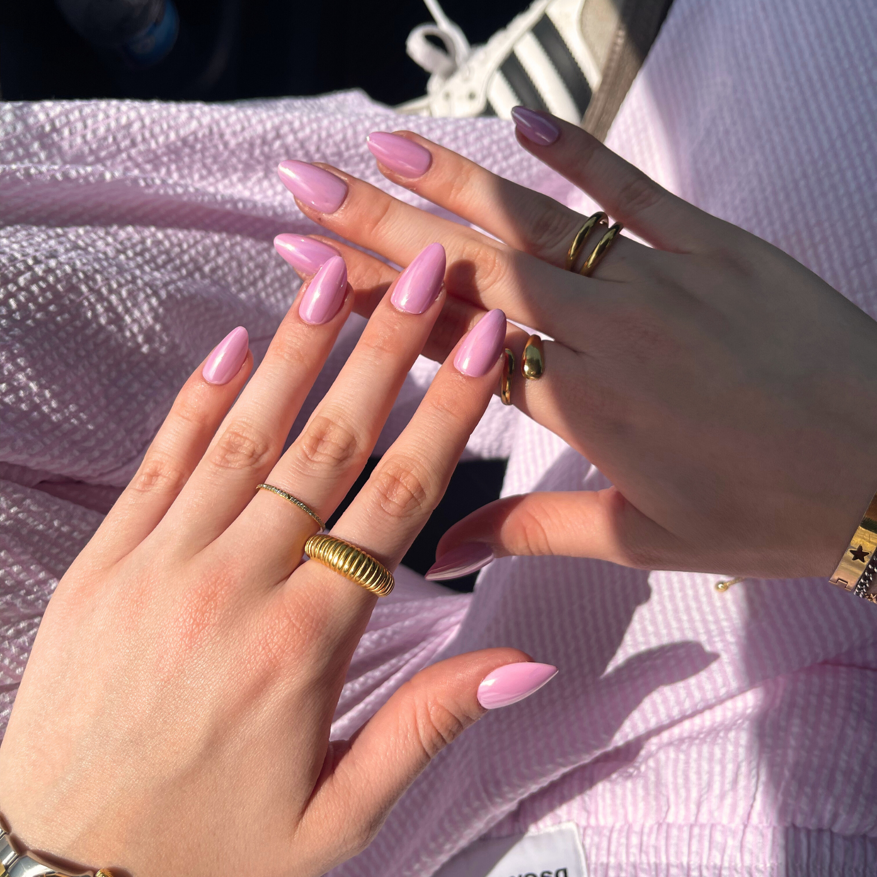 Rose Quartz - Press On Nails